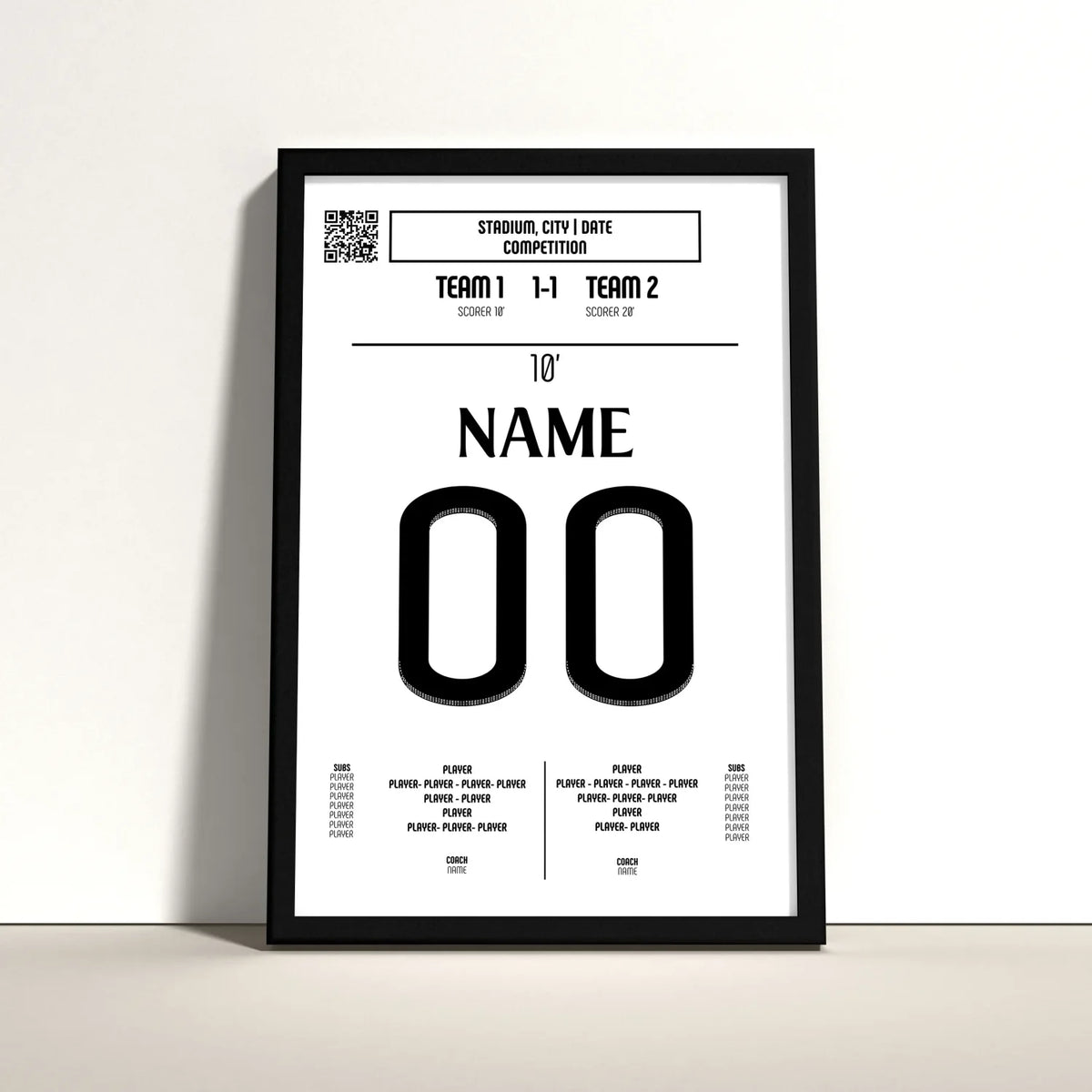 Transforme Ton But Préféré En Poster