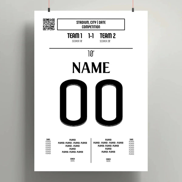 Transforme Ton But Préféré En Poster - Legendary Goals