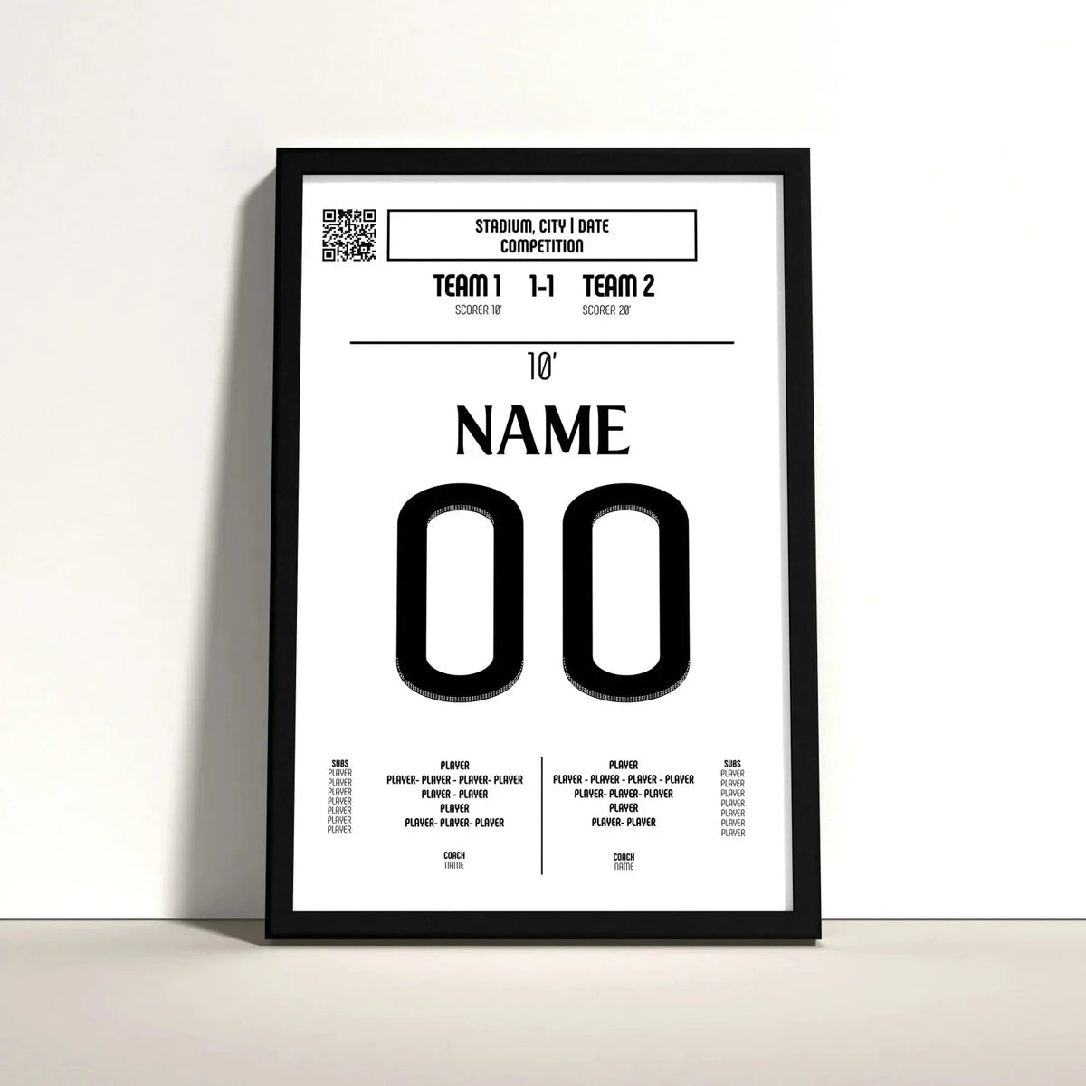 Transforme Ton But Préféré En Poster - Legendary Goals