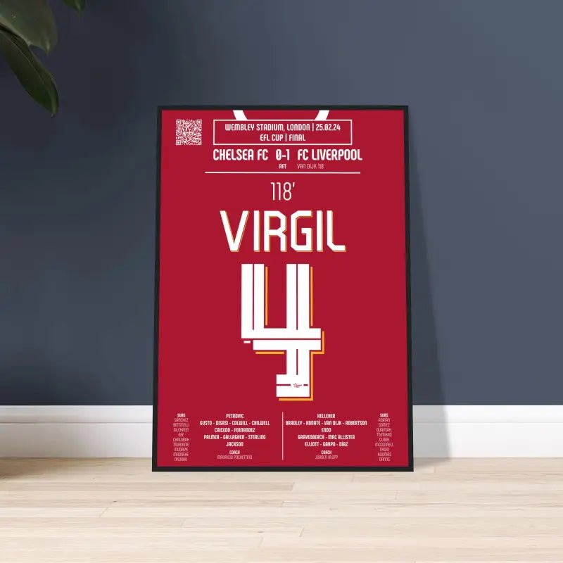 Virgil van Dijk 2024 : But Iconique en Finale de la Carabao Cup - Legendary Goals