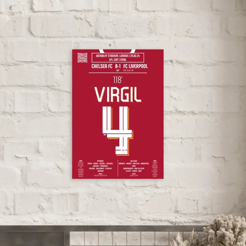 Virgil van Dijk 2024 : But Iconique en Finale de la Carabao Cup - Legendary Goals