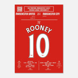 Wayne Rooney : But emblématique contre Manchester City – Manchester United 2011 - Legendary Goals