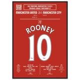 Wayne Rooney : But emblématique contre Manchester City – Manchester United 2011 - Legendary Goals