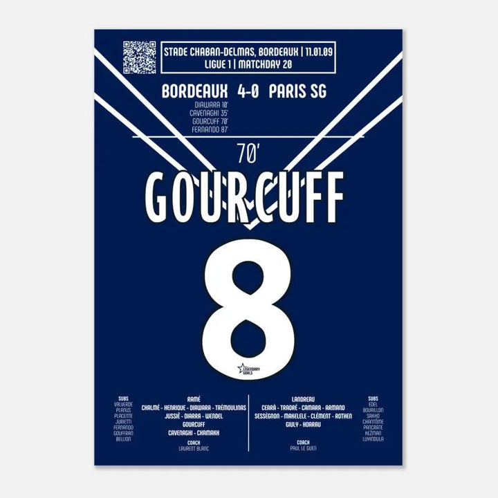 Yoann Gourcuff 2009: Gol Icónica Contra el PSG - Legendary Goals