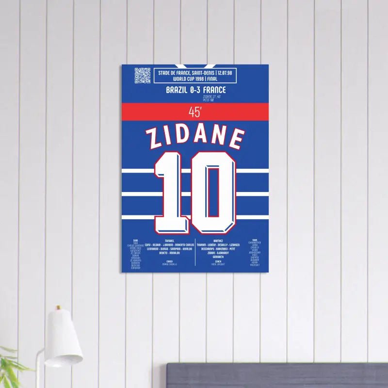 Zinédine Zidane 1998 : 2ᵉ But de la Finale - Legendary Goals