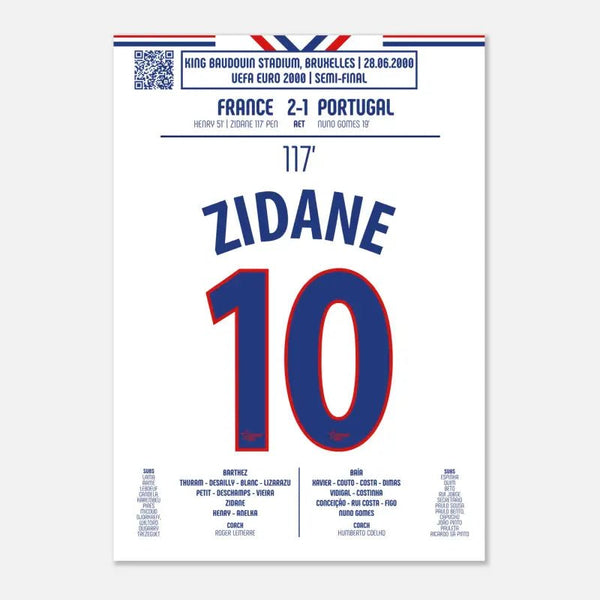 Zinédine Zidane 2000 : Le Penalty de Bruxelles - Legendary Goals
