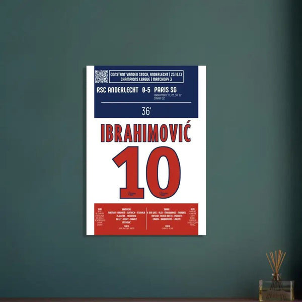 Zlatan Ibrahimović 2013 : But emblématique contre Anderlecht - Legendary Goals