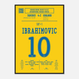 Zlatan Ibrahimović : But emblématique contre l'Angleterre – Suède 2012 - Legendary Goals